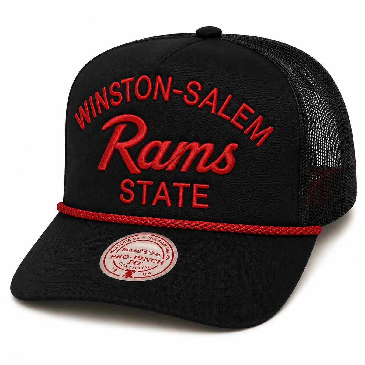 PRE-ORDER Black and Red Ram Trucker