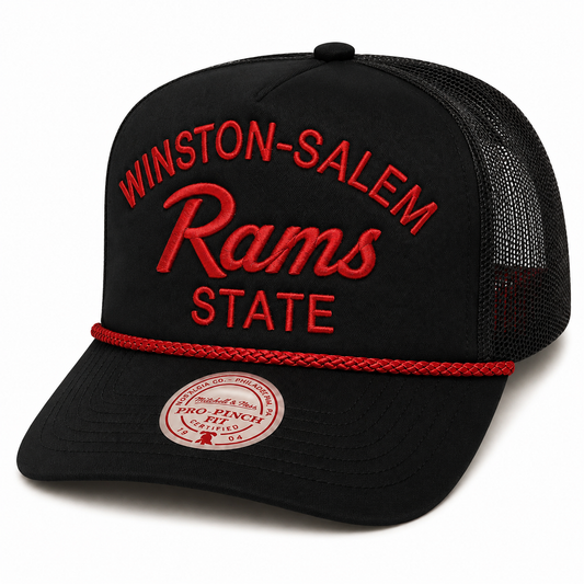 PRE-ORDER Black and Red Ram Trucker