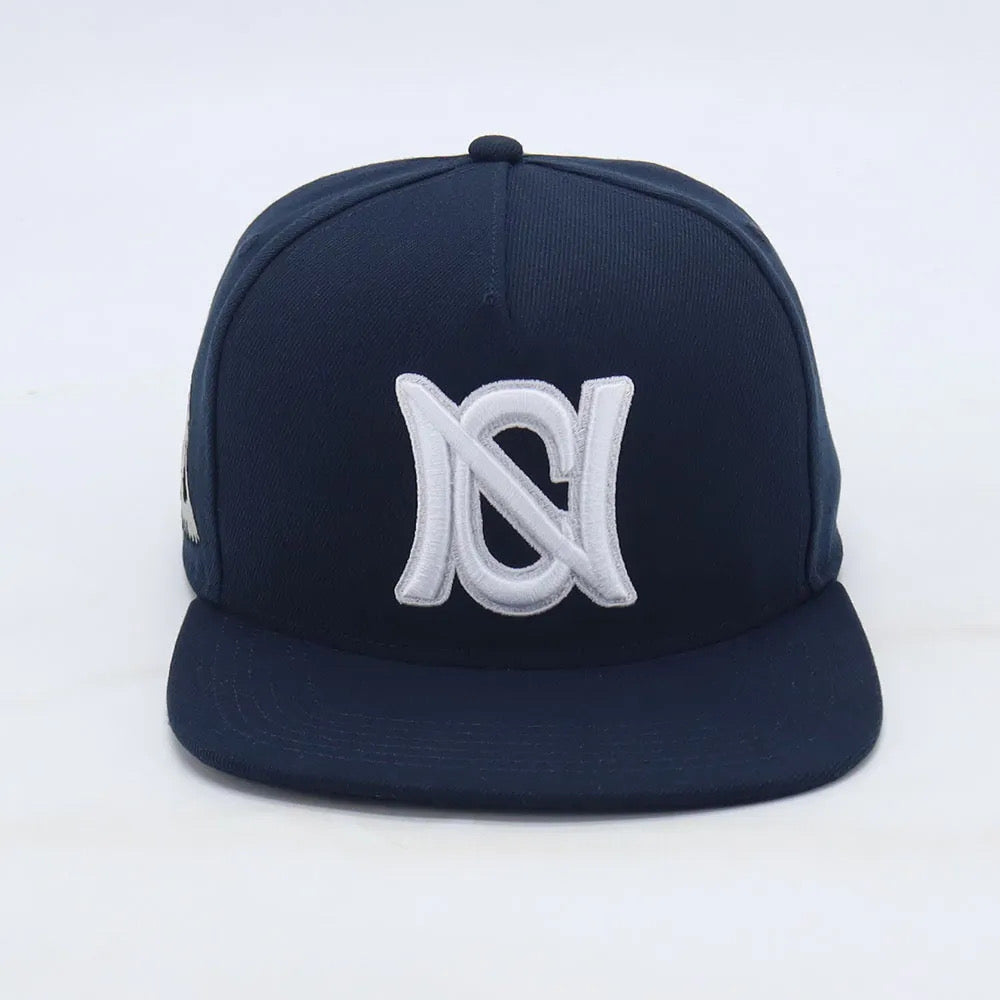 Navy Blue Eagle Snapback